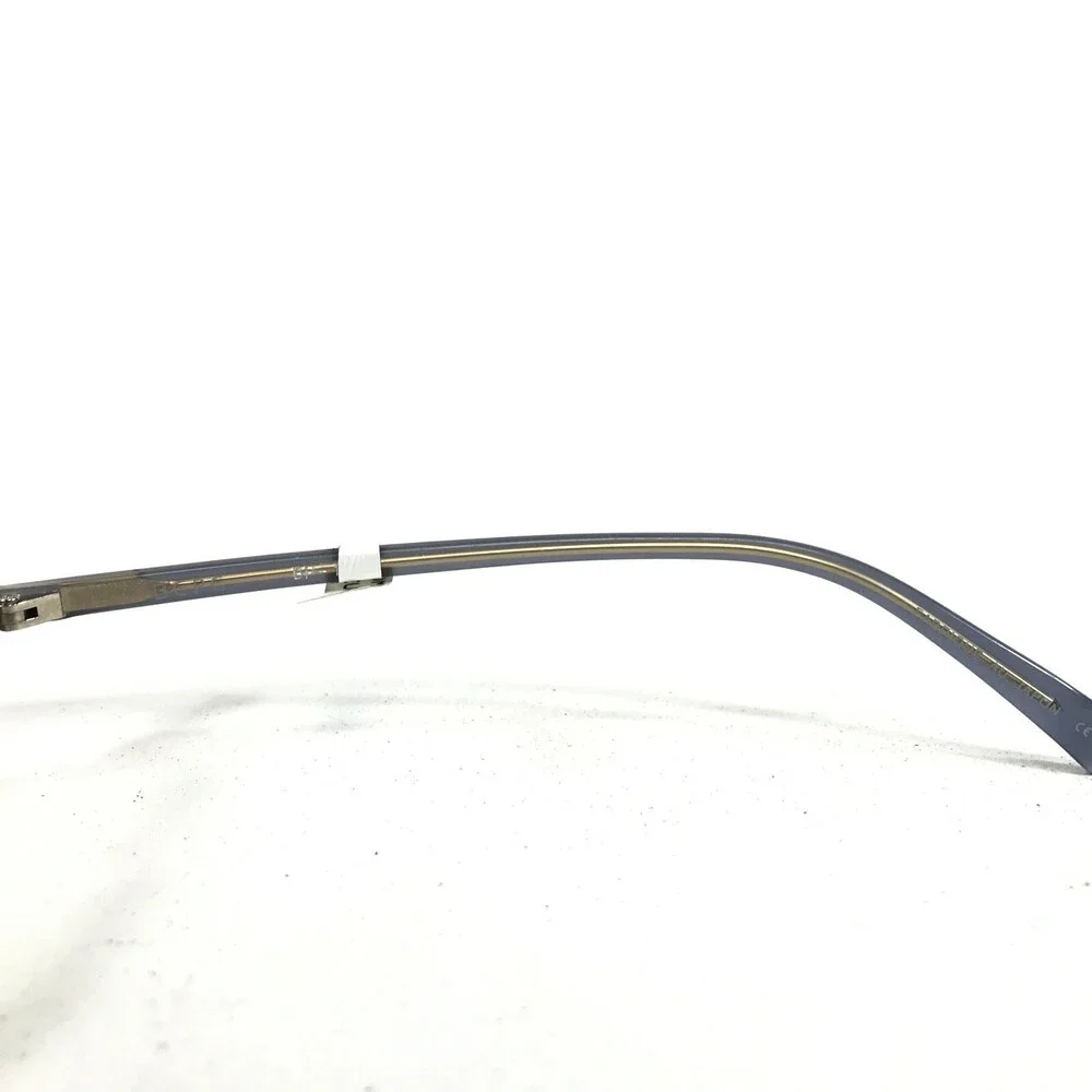 BCPC BP-156 COL.01 Eyeglasses Frames Gray Blue Rectangular Full Rim 48-17-137